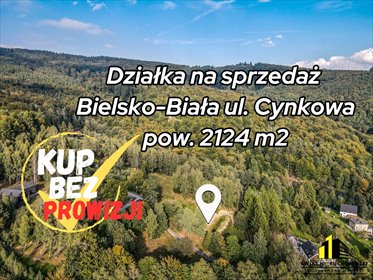 działka na sprzedaż 2124m2 działka Bielsko-Biała, Straconka