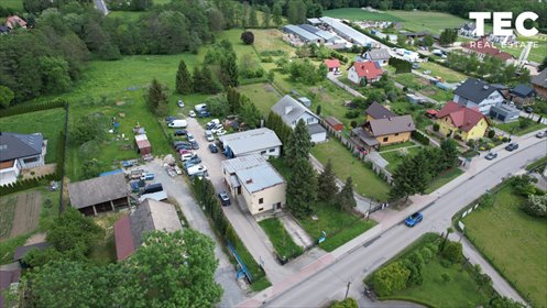 Polecam działkę z autoserwisem i potencjałem rozwoju w Brzeziu dom Brzezie, Narodowa