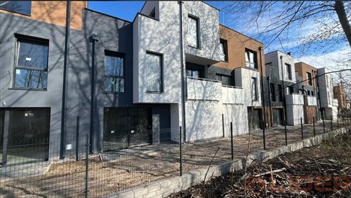 Nowoczesny dom szeregowy z tarasem i ogródkiem, bez prowizji dom Białystok, Skorupy