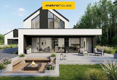 Nowoczesny dom z widokiem na las, 162 m2, energooszczędny dom Powałki, Klonowa