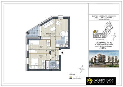 mieszkanie na sprzedaż 49m2 mieszkanie Białystok, Centrum