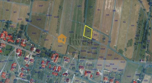 Działka 1800 m² pod zabudowę w spokojnej okolicy działka Grzymalin