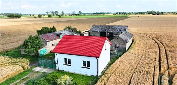 Dom z potencjałem na dużej działce 1,056 ha, garaże dom Franki