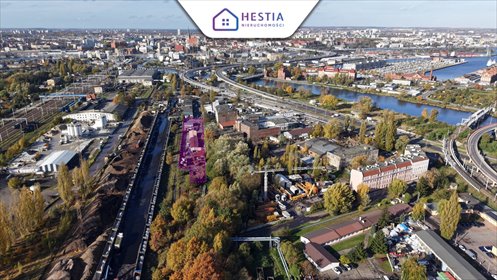 działka na sprzedaż 4299m2 działka Szczecin, Międzyodrze-Wyspa Pucka, Gdańska