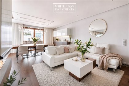 Unikatowy 86m² apartament z panoramicznymi oknami i biokominkiem mieszkanie Warszawa, Ochota, Szczęśliwicka