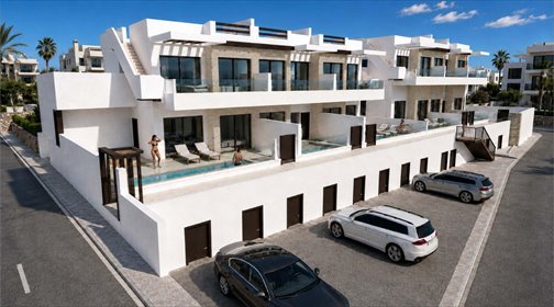 Nowe domy w San Miguel de Salinas - zapraszam dom Costa Blanca, Costa Blanca