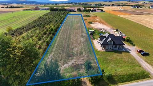 Sprzedam działkę rolno-budowlaną 5337 m² z mediami w Wawrzeńczycach działka Wawrzeńczyce, Wawrzeńczyce