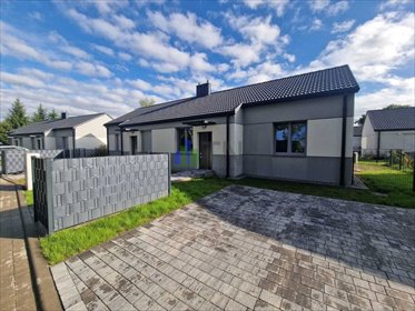 Dom 66,76 m² z ogrzewaniem podłogowym w Gajkowie - polecam! dom Gajków