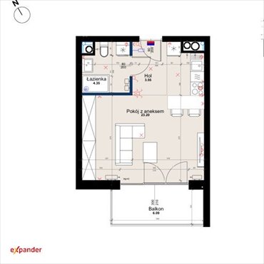 mieszkanie na sprzedaż 31m2 mieszkanie Poznań, Unii Lubelskiej