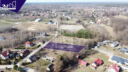 działka na sprzedaż 2050m2 działka Nowa Sarzyna, Jelna