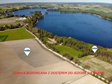 Działka budowlana nad jeziorem Sołtmany - 1138 m² z dostępem działka Sołtmany, Sołtmany