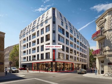 lokal użytkowy na wynajem 204m2 lokal użytkowy Łódź, Śródmieście, Śródmieście, 6 Sierpnia