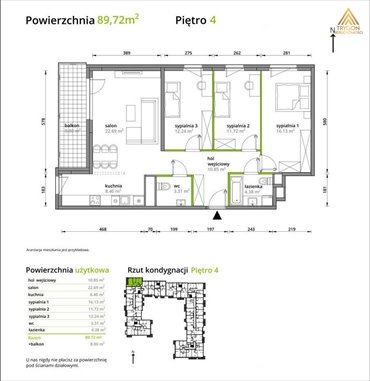 mieszkanie na sprzedaż 85m2 mieszkanie Warszawa, Praga-Południe, Żupnicza