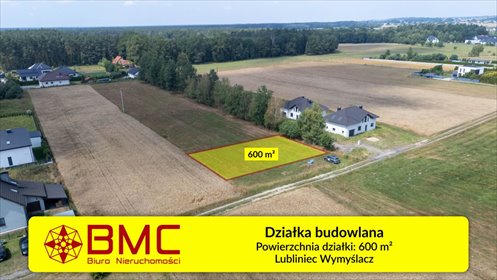 Działka 600 m² w spokojnej dzielnicy Wymyślacz - polecam! działka Lubliniec, Kwiatowa