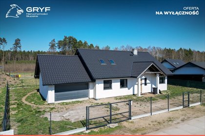 Nowoczesny dom 170m2 z dużymi przeszkleniami i potencjałem dom Lubuczewo, Spokojna