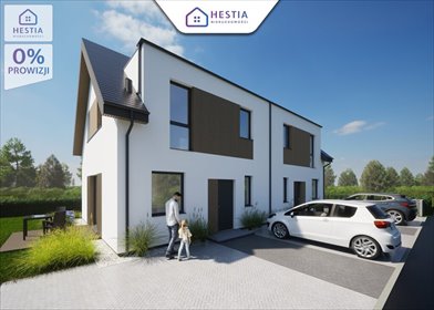 Nowoczesny dom z ogrodem i miejscami postojowymi dom Szczecin, Głębokie