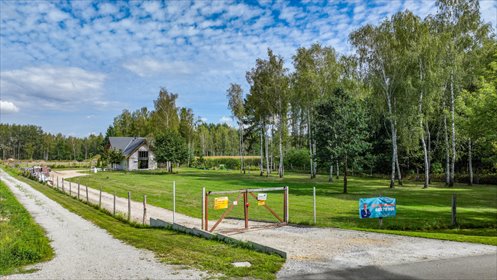 Zielona enklawa z mediami przy lesie i wodzie. działka Pyskowice, Dzierżno, Wiejska