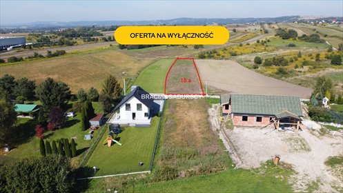 działka na sprzedaż 1800m2 działka Modlniczka, Słoneczna