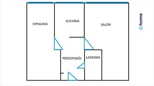 mieszkanie na sprzedaż 46m2 mieszkanie Szczecin