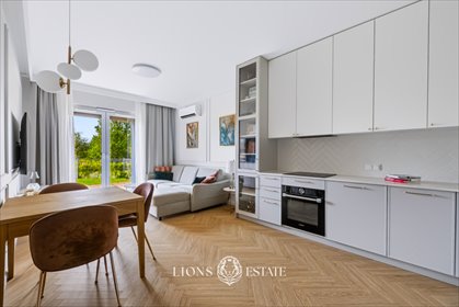 Nowoczesny apartament 63,66 m² z prywatnym ogrodem 55 m² w Ursynowie mieszkanie Warszawa, Ursynów Jeziorki Północne, Polki