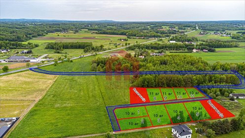 działka na sprzedaż 1200m2 działka Lipiny