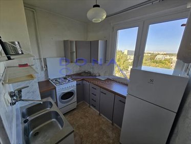 2-pokojowe mieszkanie do remontu (46,6 m²) z balkonem na 9. piętrze mieszkanie Łódź, Bałuty, Marysin, Marysińska