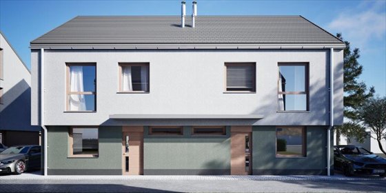 Nowe bliźniaki 139 m² w Mierzynie (z poddaszem do aranżacji) dom Mierzyn