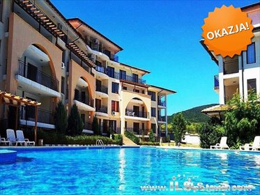 Przestronne 58 m² mieszkanie z balkonem w Arkite (blisko plaży) mieszkanie Kosharitsa, Arkite