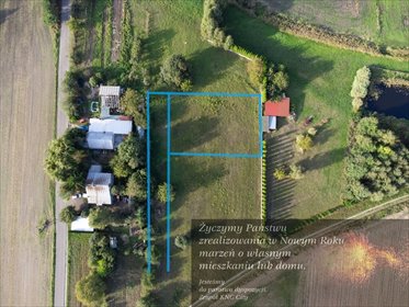 działka na sprzedaż 1224m2 działka Starościce