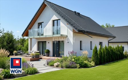 Nowoczesny dom 146 m² - stan surowy zamknięty - Grajewo dom Grajewo, Przekopka