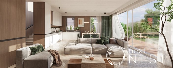 Segment od dewelopera z ogródkiem - 155 m² w Wawer Las mieszkanie Warszawa, Wawer Las, Kosmatki