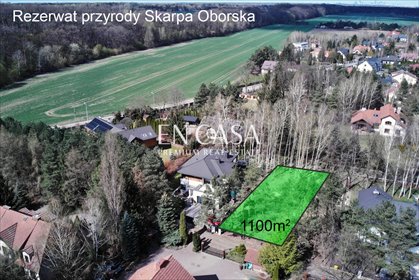działka na sprzedaż 1100m2 działka Konstancin-Jeziorna, Krzysztofa Kamila Baczyńskiego 159