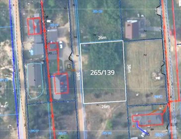 Działka budowlana 1008 m² w Nowych Grochalach, blisko Kampinoskiego Parku działka Nowe Grochale