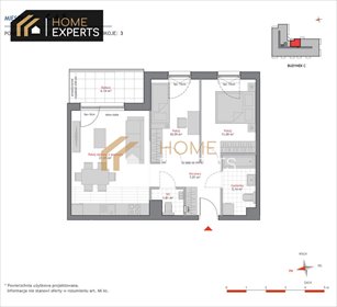 mieszkanie na sprzedaż 43m2 mieszkanie Gdańsk, Jasień, Kraśnięta