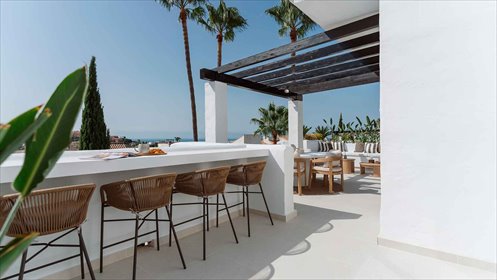 Sprzedam penthouse z widokiem na morze w La Quinta Village mieszkanie Nueva Andalucia - La Quinta Village, Nueva Andalucia - La Quinta Village