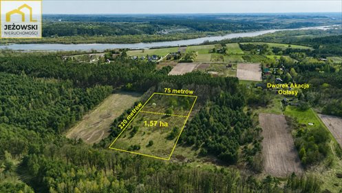 działka na sprzedaż 15700m2 działka Oblasy