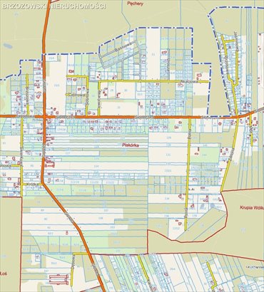 działka na sprzedaż 1504m2 działka Piskórka