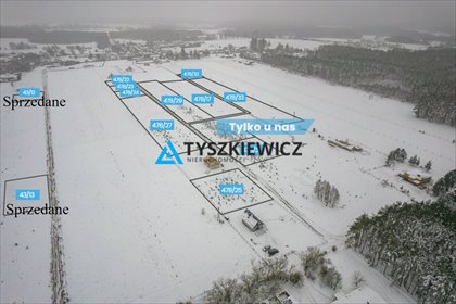 działka na sprzedaż 1551m2 działka Zielin, Słoneczna