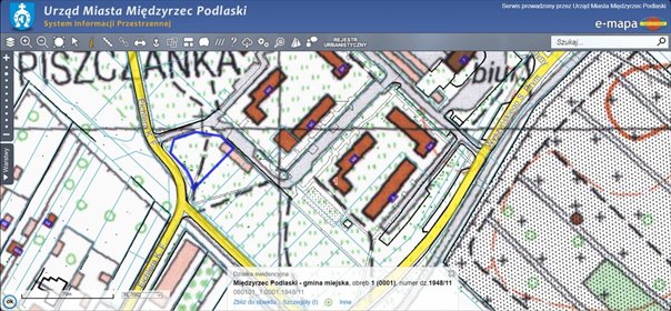 działka na sprzedaż 1155m2 działka Międzyrzec Podlaski, ks. Adolfa Pleszczyńskiego