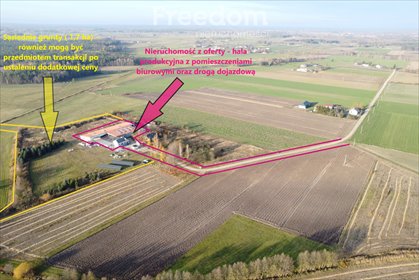 magazyn na sprzedaż 2045m2 magazyn Wyczółki