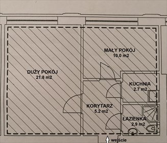 mieszkanie na wynajem 43m2 mieszkanie Złotów, Złotów