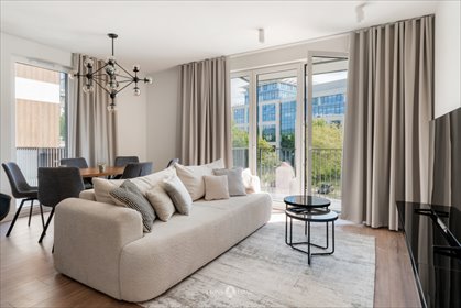 Nowoczesny apartament 115 m2 z tarasem i parkingiem mieszkanie Warszawa, Mokotów Służewiec, Domaniewska