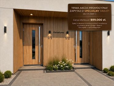 Nowoczesny dom 103m2 z gruntową pompą - funkcjonalny i stylowy dom Jasin, Gerberowa