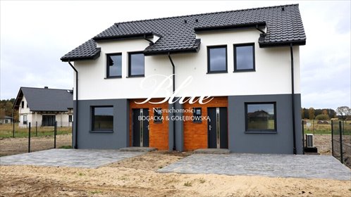 Nowoczesny dom bliźniak 98m2 z energooszczędnymi rozwiązaniami dom Dobra