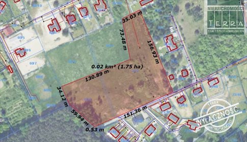 działka na sprzedaż 16400m2 działka Zielona Góra