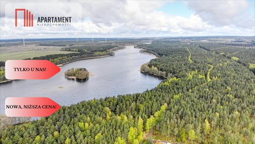 Sprzedam działkę 1678 m² pod zabudowę letniskową nad jeziorem działka Trzmielewo