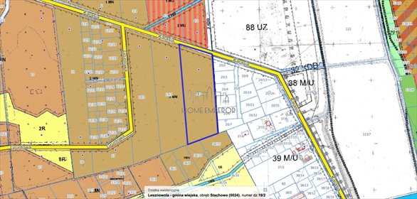 działka na sprzedaż 21200m2 działka Stachowo, Karasia