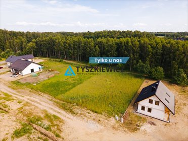 Działka 1004 m² blisko lasu, gotowa pod budowę działka Nowa Karczma