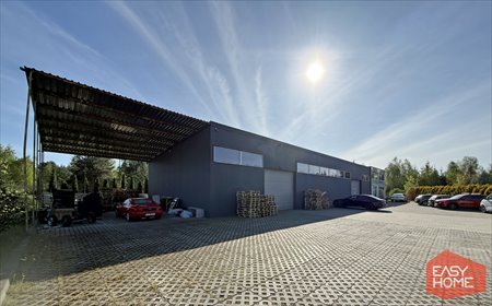 Atrakcyjny magazyn z biurem 597 m2, rozbudowa, monitoring magazyn Biskupice