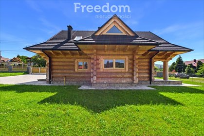 Urokliwy dom z bali w górach z panoramicznym widokiem dom Zagórnik